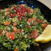 The best Tabouleh I‘ve ever had  at Veganaki in Athens