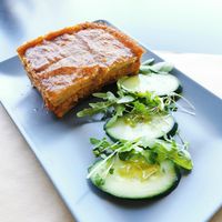 Moussaka at Veganaki in Athens