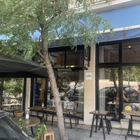 From outside  at Veganaki in Athens