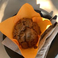 Apple pie muffin  at Veganaki in Athens