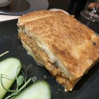 Moussaka  at Veganaki in Athens