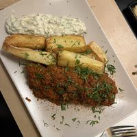 Meatballs  at Veganaki in Athens