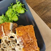 Mousaka at Veganaki in Athens