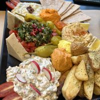 Appetizer platter was a 10!!!   at Veganaki in Athens