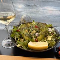 Nice light and healthy options that are still large portions.   at Veganaki in Athens