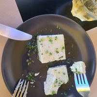 Vegan feta at Veganaki in Athens