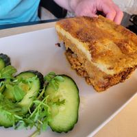 Mousakka at Veganaki in Athens