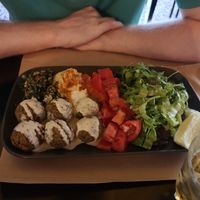 Falafel at Veganaki in Athens