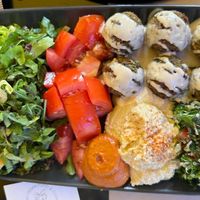 Falafel Plate  at Veganaki in Athens