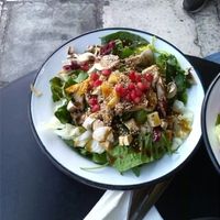 salad at Veganaki in Athens