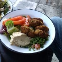 falafel  at Veganaki in Athens