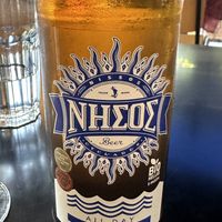 Greek Beer  at Veganaki in Athens