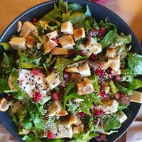 Salad at Veganaki in Athens