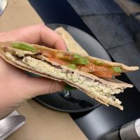 Cheese pita  at Veganaki in Athens