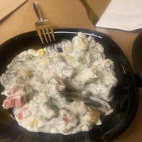 Olivie salad  at Veganaki in Athens