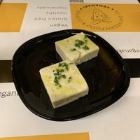 Cashew nuts feta cheesee  at Veganaki in Athens