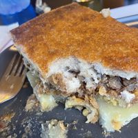 Moussaka 😋  at Veganaki in Athens