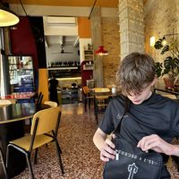   at Veganaki in Athens