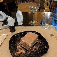 Tiramisu at Veganaki in Athens