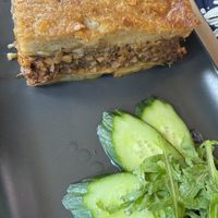Moussaka   at Veganaki in Athens