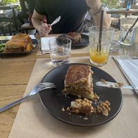 Moussaka  at Veganaki in Athens