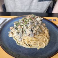 Carbonara   at Veganaki in Athens