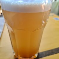 Peach ice tea at Veganaki in Athens