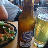 Amazing tempeh gyros at Veganaki in Athens