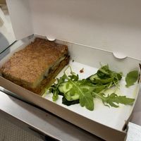 Moussaka  at Veganaki in Athens