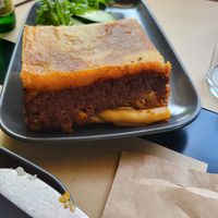 Pastitsio at Veganaki in Athens