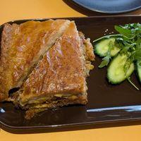 Moussaka at Veganaki in Athens