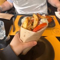 Soy Souvlaki   at Veganaki in Athens