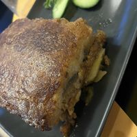 Moussaka   at Veganaki in Athens