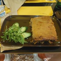 Moussaka at Veganaki in Athens