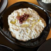 tzatziki  at Veganaki in Athens