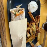 Falafel wrap   at Veganaki in Athens