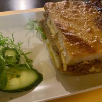 Vegan Moussaka  at Veganaki in Athens