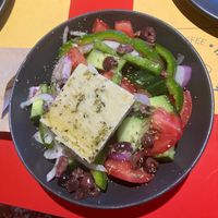 Feta saladd  at Veganaki in Athens