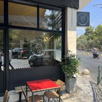 Outside   at Veganaki in Athens