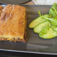 Moussaka at Veganaki in Athens