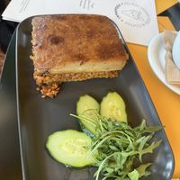 Moussaka  at Veganaki in Athens