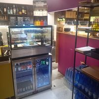 Dessert options at Veganaki in Athens