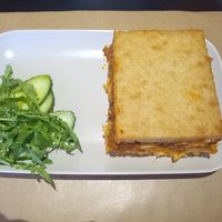 Vegan Pastitsio at Veganaki in Athens