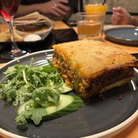 Pastitsio  at Veganaki in Athens