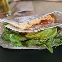 Avocado Bread at Veganaki in Athens