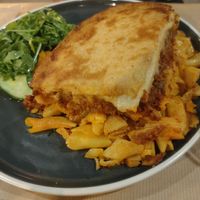 Pastitio at Veganaki in Athens