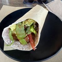 Tempeh Souvlaki  at Veganaki in Athens