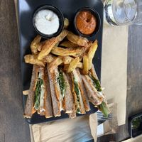 Club Sandwich  at Veganaki in Athens