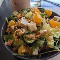 Beetroot salad at Veganaki in Athens