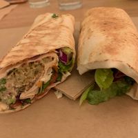 Falafel at Veganaki in Athens